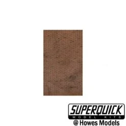 SuperQuick D1 Red Brick Paper, Pack Of 6 Sheets