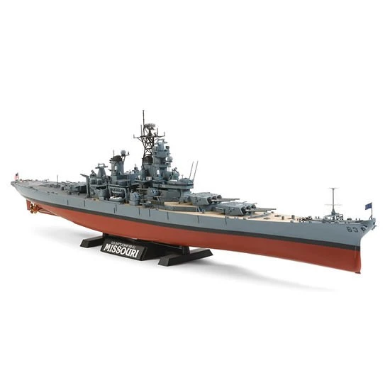 Tamiya 1/350 US BB-63 Missouri 1991 Model Kit #78029