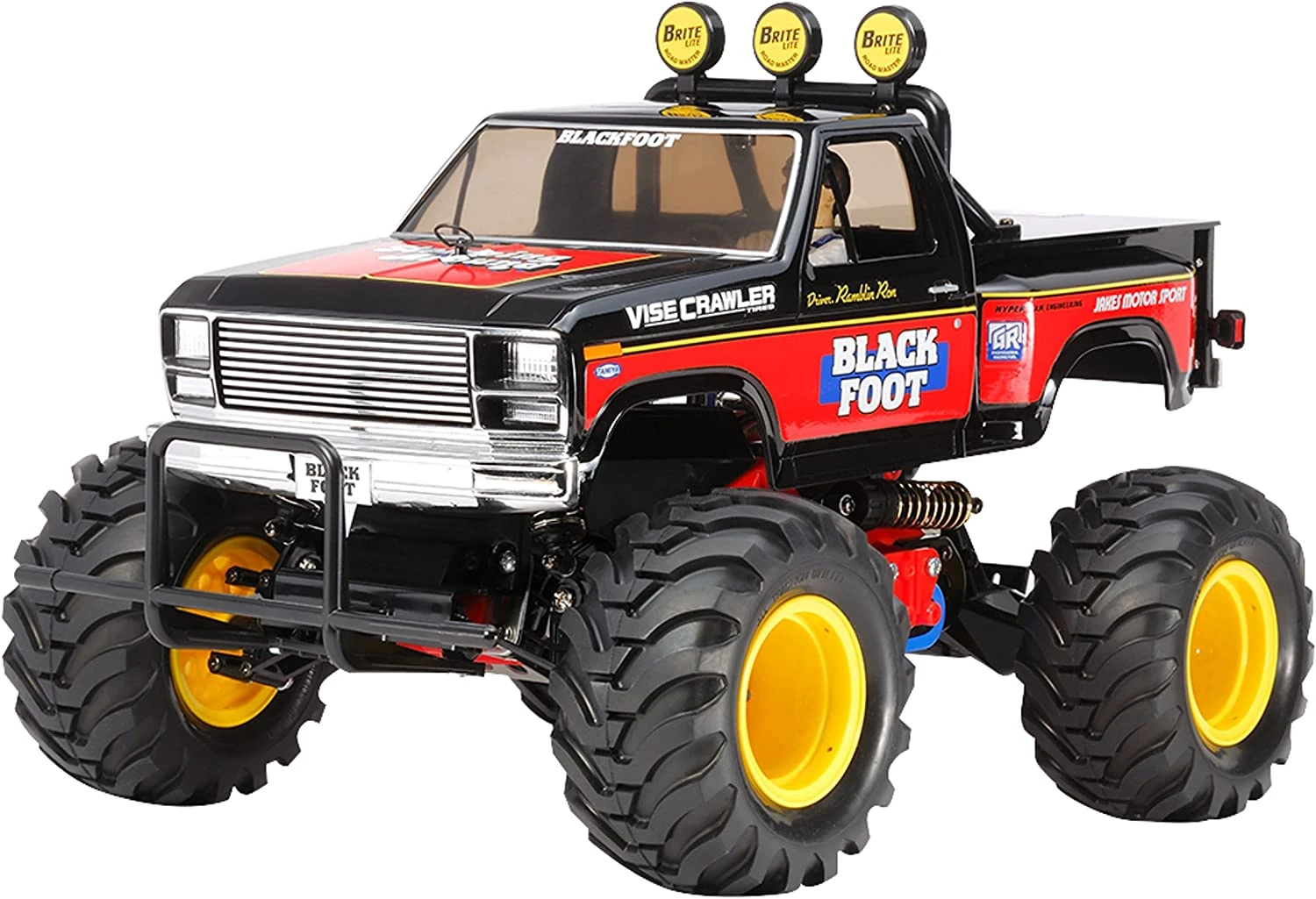 Tamiya R/C Blackfoot 2016 Model Kit 58633 – Ready To Go Bundle With Stick Type Radio - Image 2