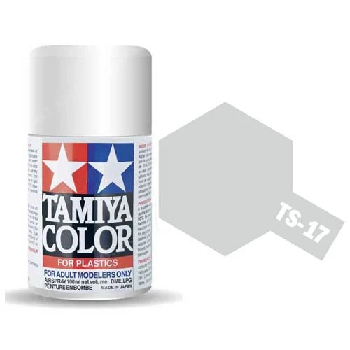 Tamiya TS-17 Gloss Aluminum Acrylic Spray 100ml
