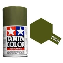 Tamiya TS 28 Olive Drab 2 Acrylic Spray 100ml #85028