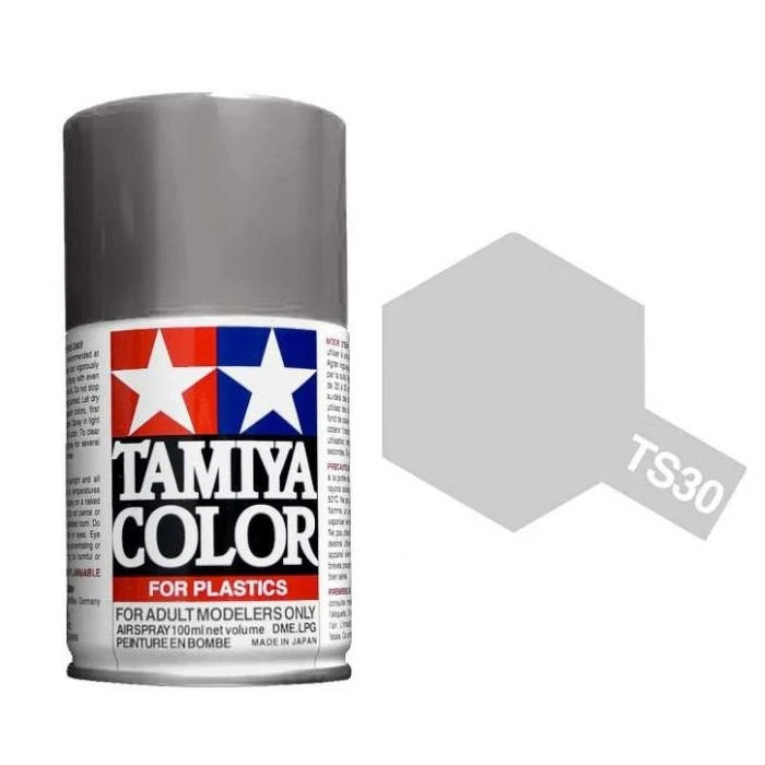 Tamiya TS 30 Silver Leaf Acrylic Spray 100ml #85030
