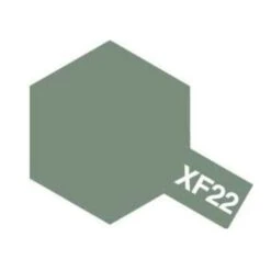 Tamiya Mini XF-22 RLM Flat Grey Acrylic Paint 10ml Bottle