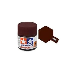 Tamiya Mini XF-9 Hull Red Acrylic Paint 10ml Bottle