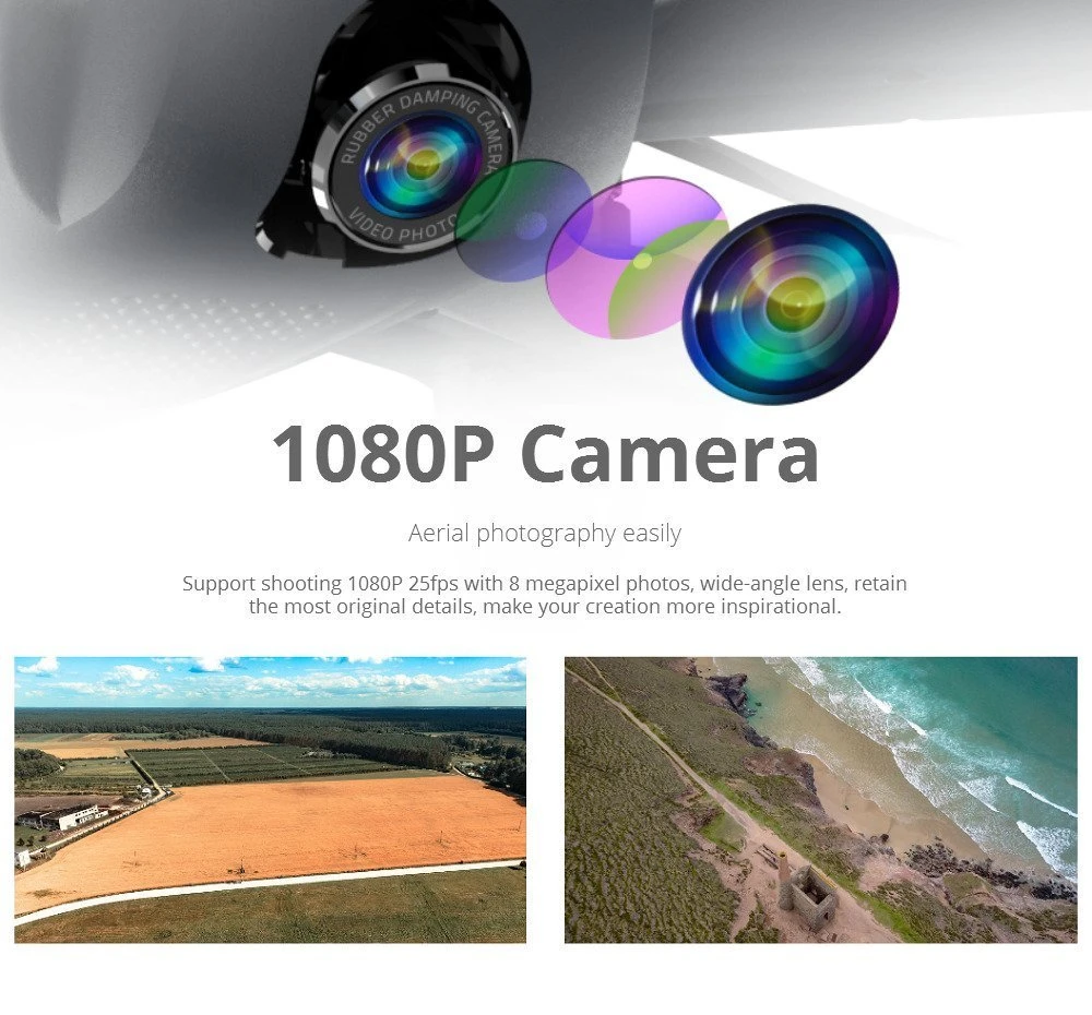 UDI MIRAGE PRO HD 1080P 5G WIFI FPV GPS Brushless RC Drone Quadcopter With Follow Me Mode RTF - Image 8