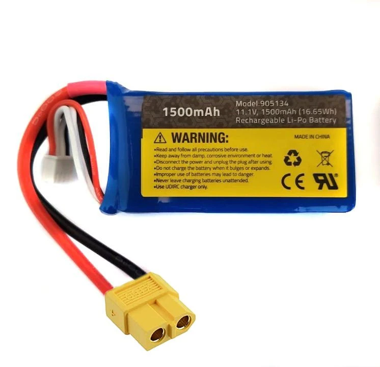 UDI UDI010 Rapid Brushless – LiPo Battery 11.1v 1500MAH