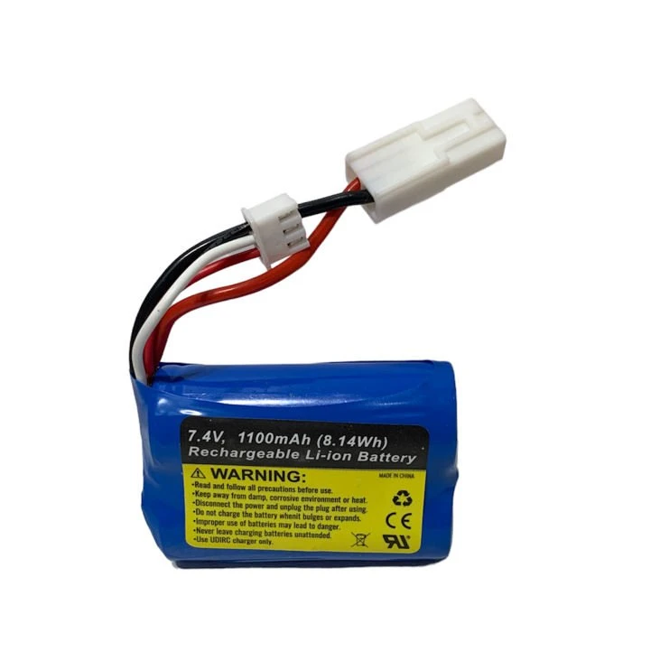 UDI U008 Gallop And UDI020 Ginsu Shark Boat Li-Po Battery 7.4v 1100mAh With White Connector