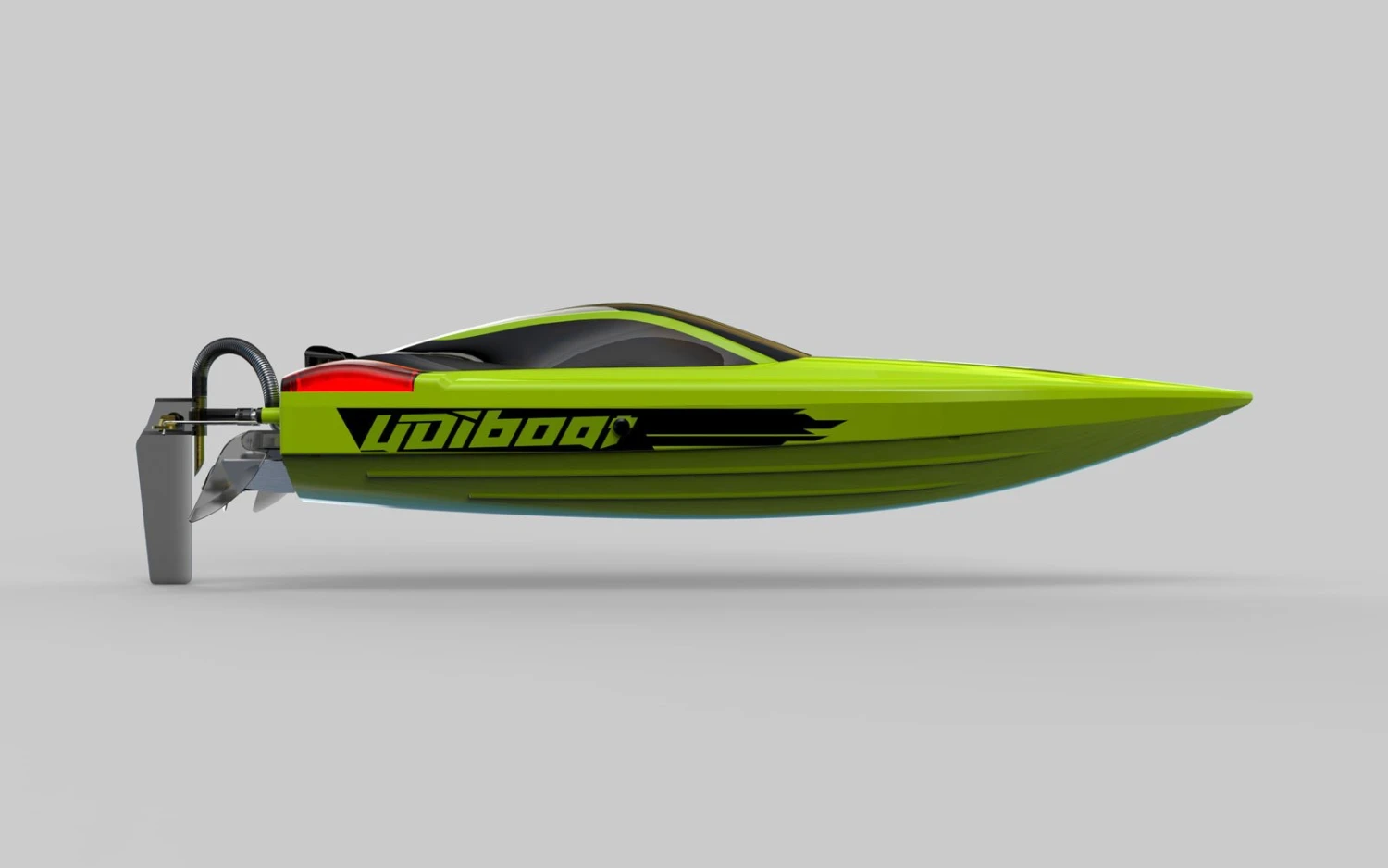 UDI Mosasaurus RC Radio Remote Control Brushless Speed Boat Green UDI018 - Image 4