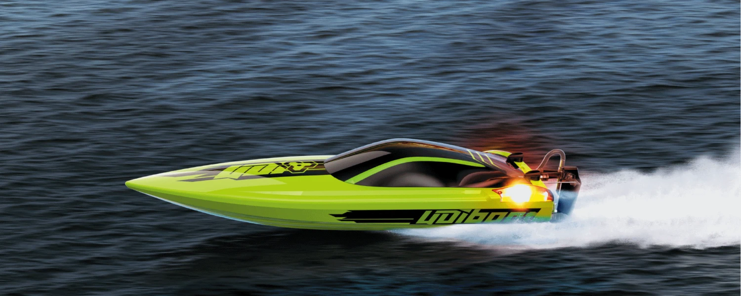 UDI Mosasaurus RC Radio Remote Control Brushless Speed Boat Green UDI018 - Image 7