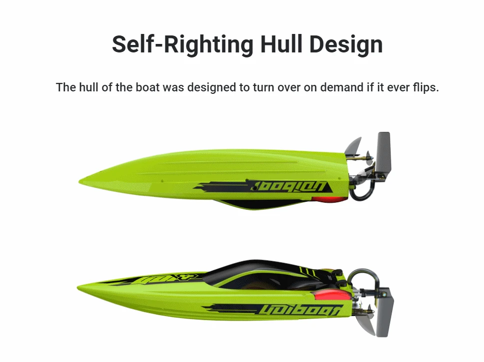 UDI Mosasaurus RC Radio Remote Control Brushless Speed Boat Green UDI018 - Image 14