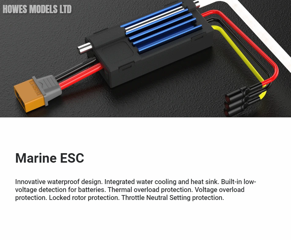 UDI Arrow RC Radio Remote Control Brushless Speed Boat UDI005 In Red - Image 15