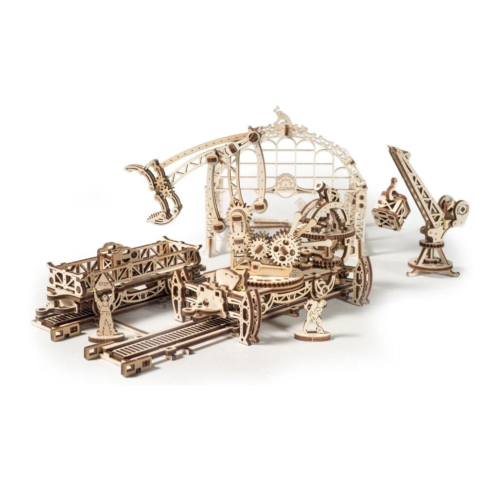 UG70032 UGEARS Model Rail Mounted Manipulator