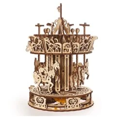 UG70129 UGEARS Model CAROUSEL Wooden Kit