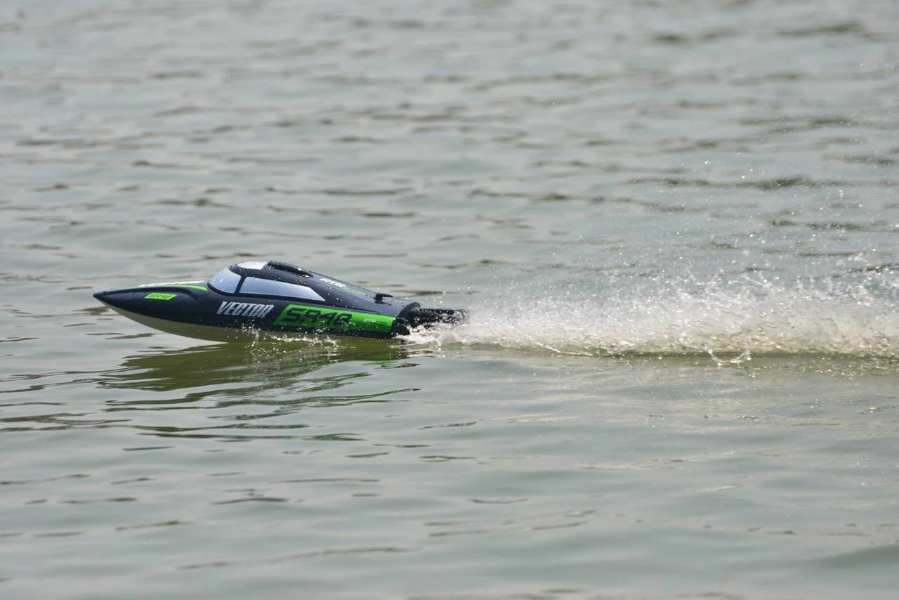 Volantex Racent Vector SR48 Brushless Boat RTR Black - Image 7