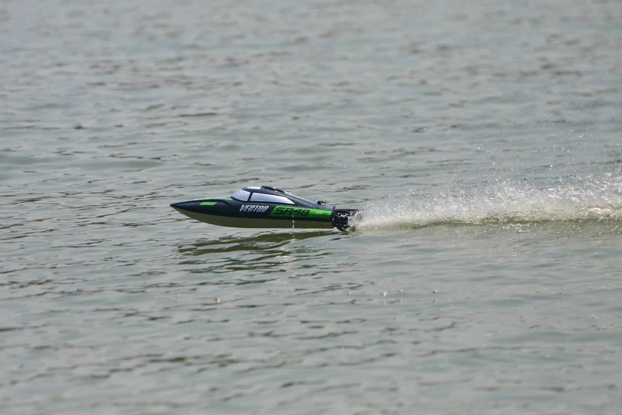 Volantex Racent Vector SR48 Brushless Boat RTR Black - Image 6