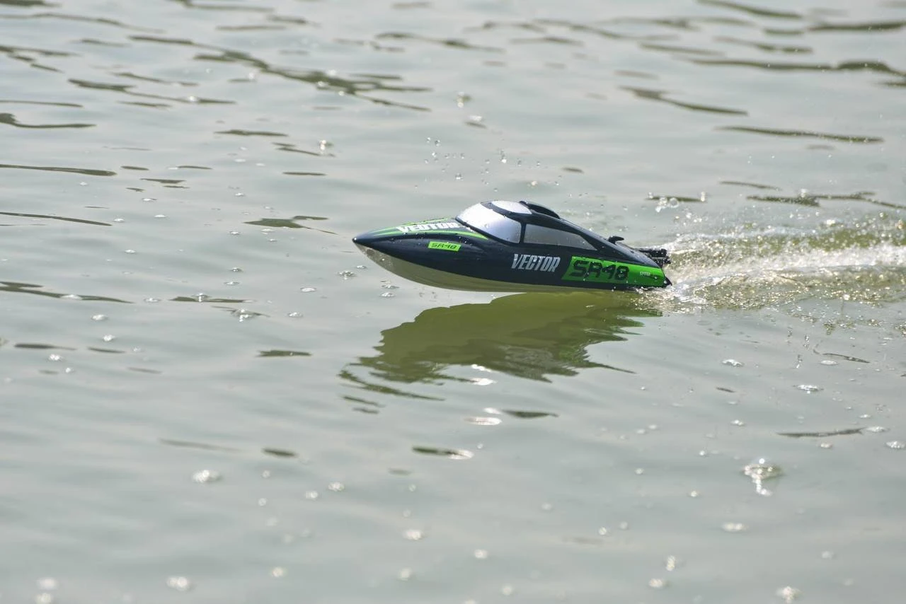 Volantex Racent Vector SR48 Brushless Boat RTR Black - Image 10