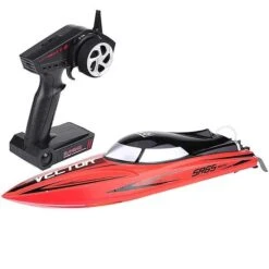 Volantex Racent Vector 65 Radio Control Speed Boat Brushless RTR – Red