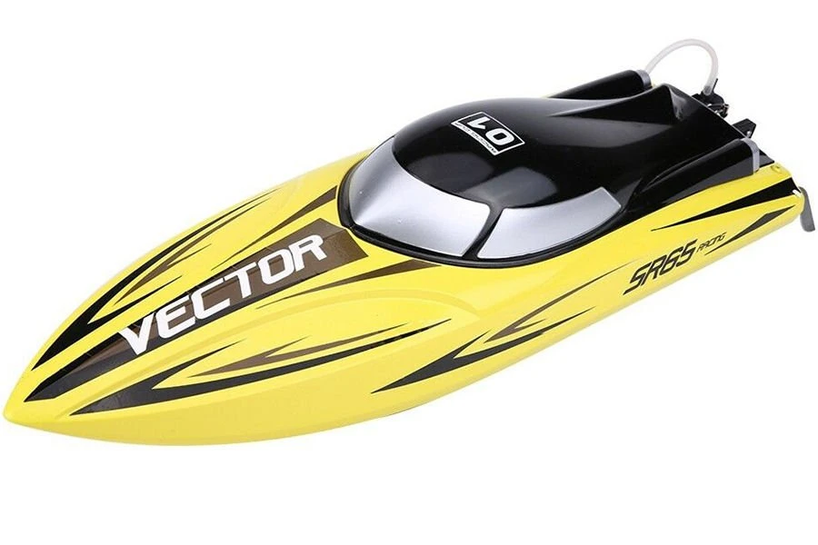 Volantex Racent Vector SR65CM Brushed RC Speed Boat RTR Yellow - Image 9