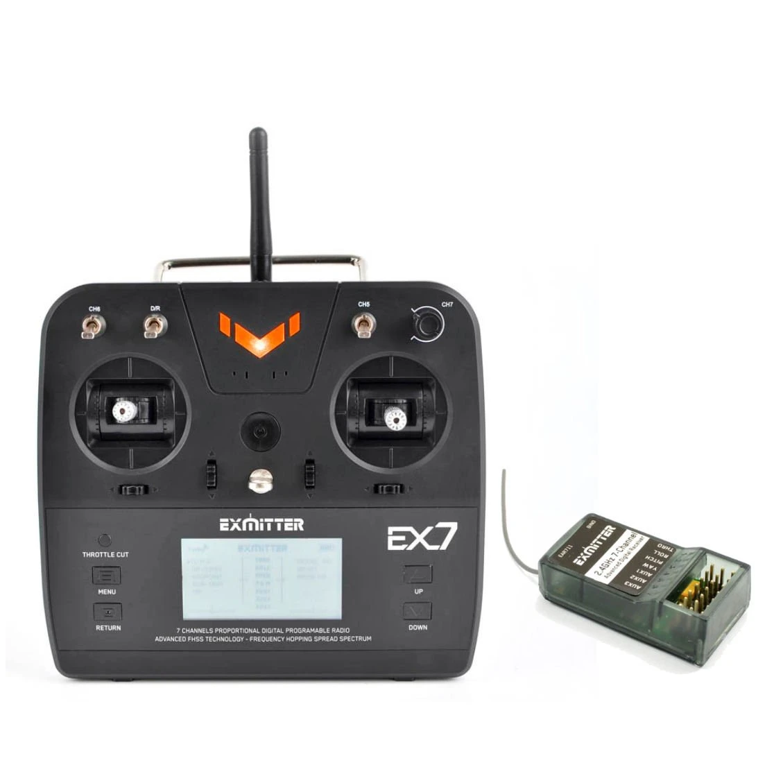 Volantex Exmitter 2.4GHz 7-CHannel Radio W/LCD Screen