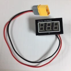 Bait Boat Battery Tester For The Lake Reaper Bait Boats, 6 Volt, Digital, LED With XT60 Male Connector