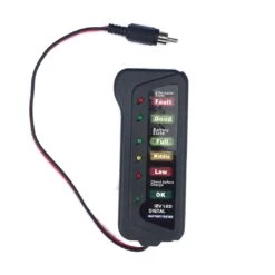 Bait Boat Battery Tester For The Microcat, Technicat 12 Volt, LED With Charger Plug