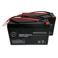 1 X Pair Of 12 Volt 7Ah Viper Lakestar Rechargeable Bait Boat Batteries Enix