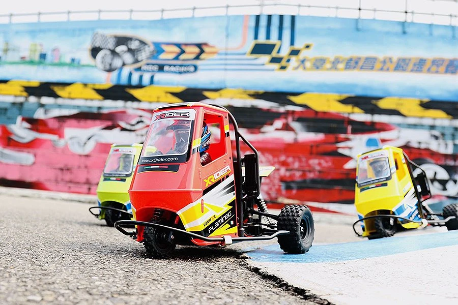 X-RIDER Flamingo 1/8 Radio Control RC Tricycle RTR – Red - Image 11