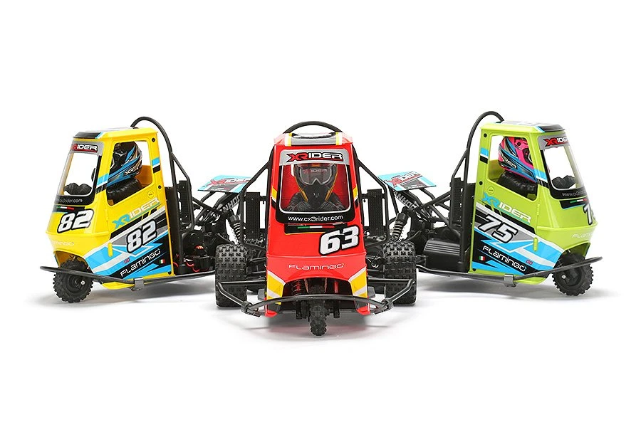 X-RIDER Flamingo 1/8 Radio Control RC Tricycle RTR – Red - Image 10