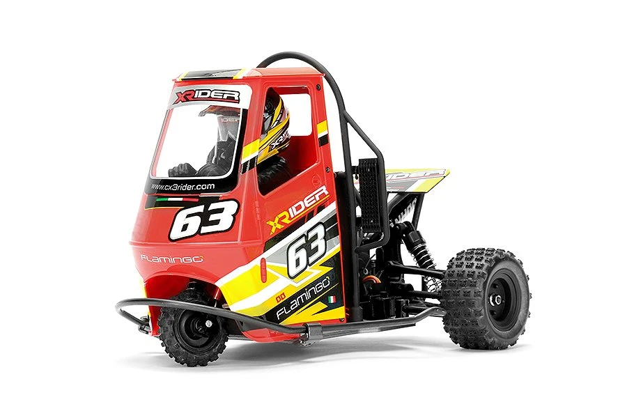 X-RIDER Flamingo 1/8 Radio Control RC Tricycle RTR – Red
