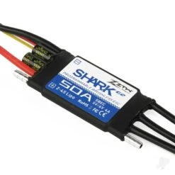 ZTW Shark Marine 50A SBEC ESC G2 2-6 Cell LiPo (Water-cooled) 5–18 Cell NiMH Packs