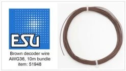 ESU Electrical Cable – Brown 51948
