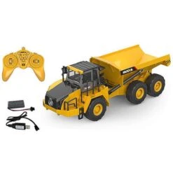 Huina 1/24 RC Radio Control Articulated Dump Truck 2.4G 9CH W/Die Cast