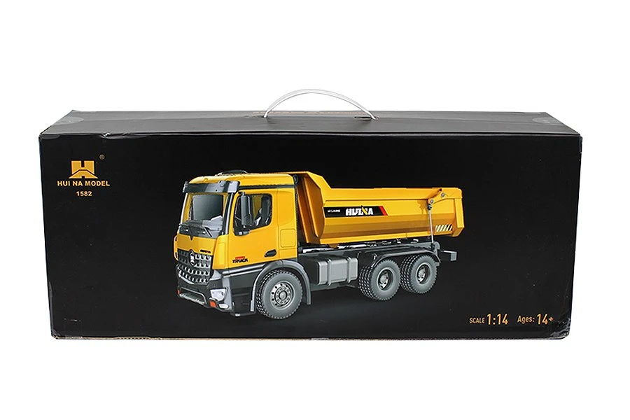 HUINA RC Tipper Dumptruck 2.4G 10CH W/Die Cast Cab, Dump Bed CY1582 - Image 3