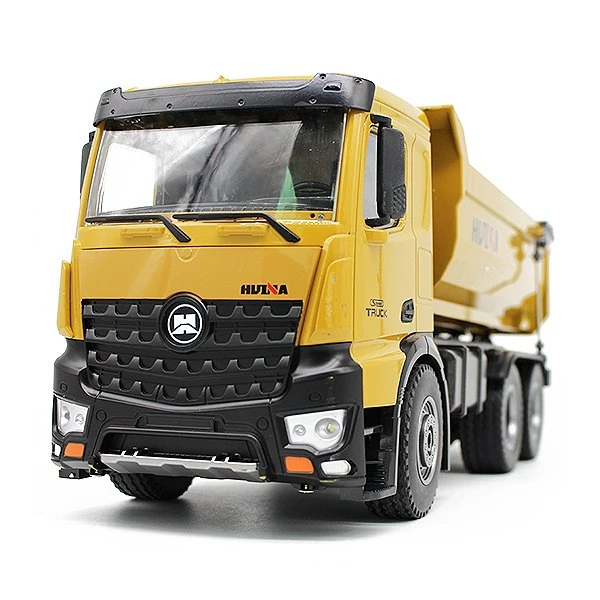 HUINA RC Tipper Dumptruck 2.4G 10CH W/Die Cast Cab, Dump Bed CY1582