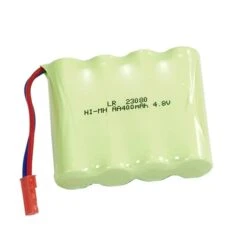 HUINA 1510/1520/1530/1540/1331/1332/1333 Battery 4 Cell 400Mah 4.8 Volt Ni-Mh JST Red Plug