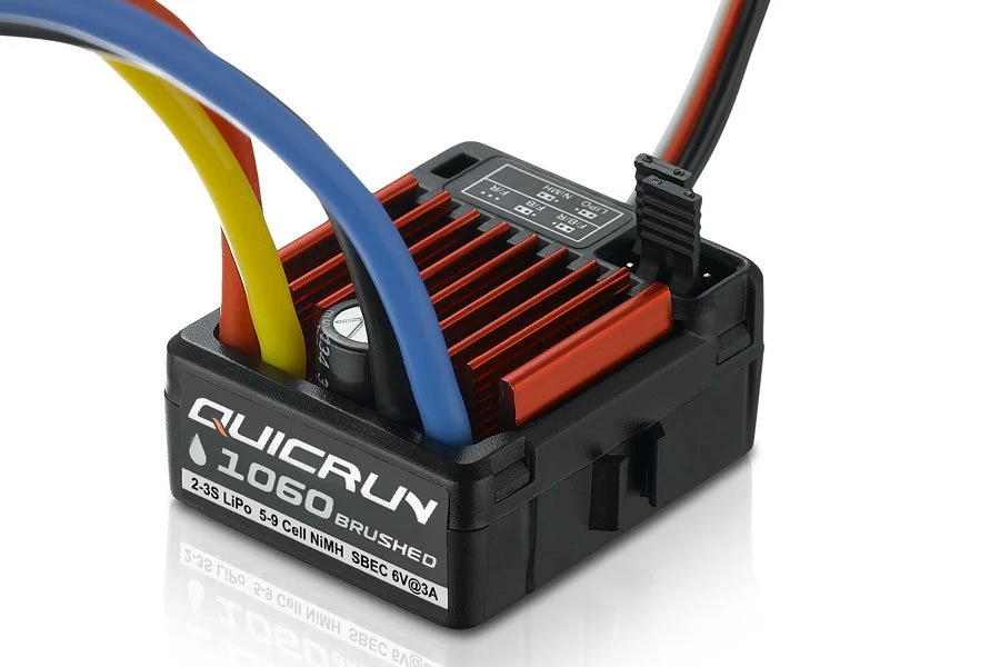 Hobbywing 1060 ESC Quicrun Waterproof Brushed SBEC 60A – Compatible With The Lake Reaper Bait Boat