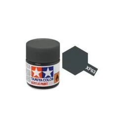 Tamiya Mini XF-63 Flat German Grey Acrylic Paint 10ml Bottle – 81763