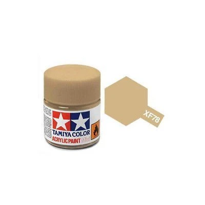 Tamiya Mini XF-78 Flat Wooden Deck Acrylic Paint 10ml Bottle – 81778